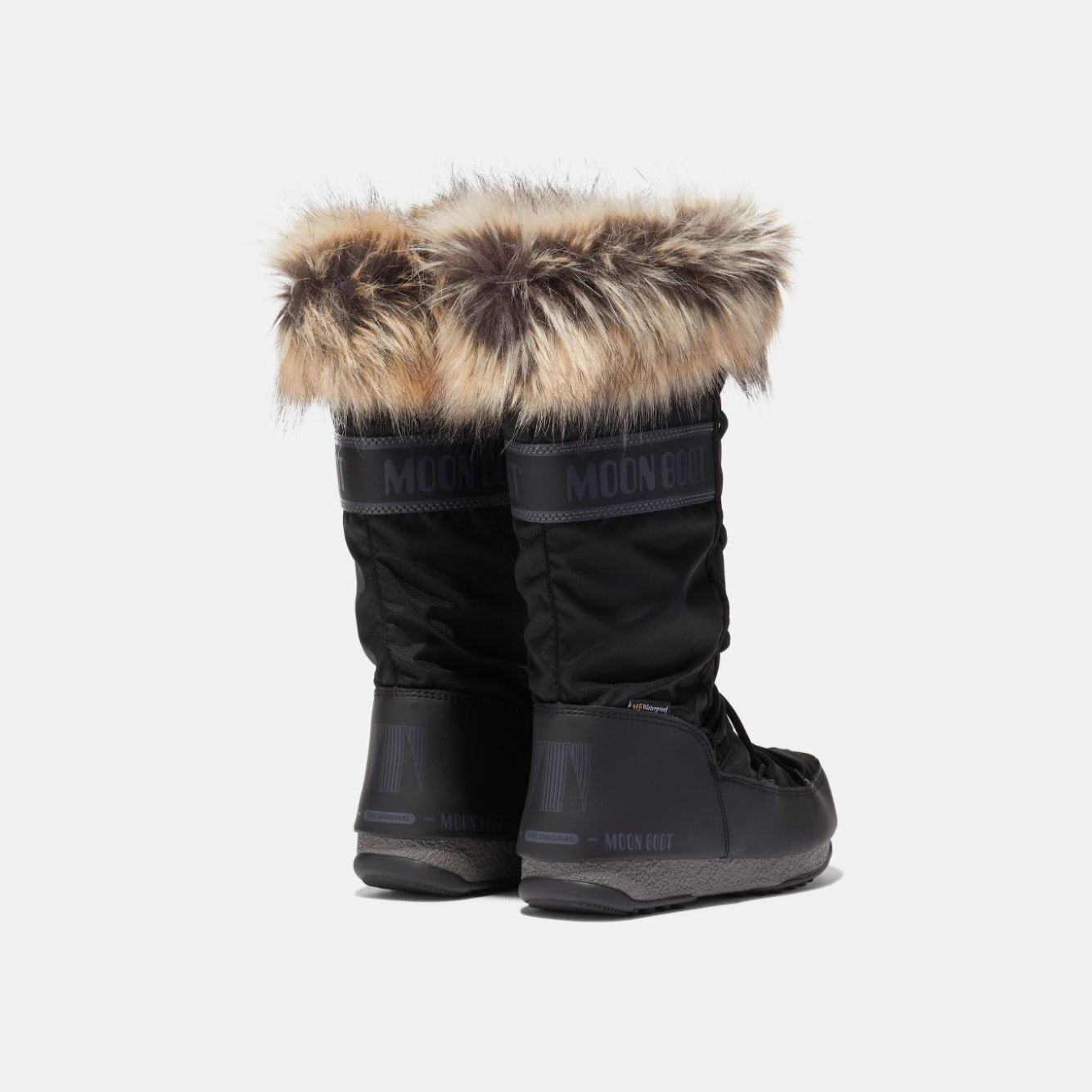 Moon Boot® Protecht Monaco Vinterstøvler Dame Svart NO-725098
